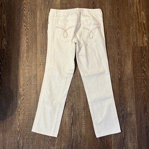 Calvin Klein Distressed Straight Leg Jeans - Size 8